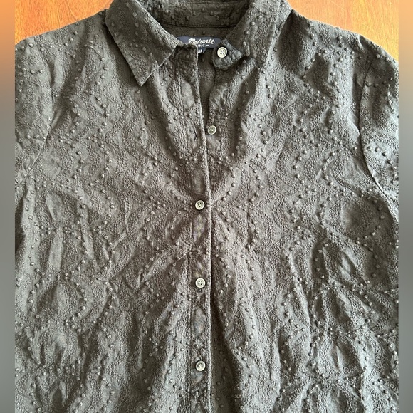 Madewell Textured Button-Up Shirt - Picture 3 of 6